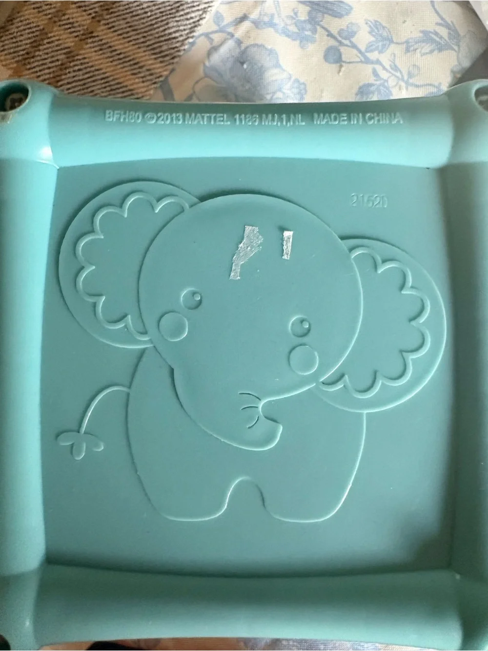 Fisher-Price Teal & Yellow Lion Activity Cube